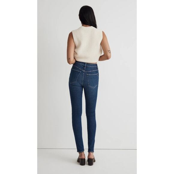 Madewell 10” High-Rise 5-Pocket Skinny Jeans – Size 28 - Picture 2 of 8